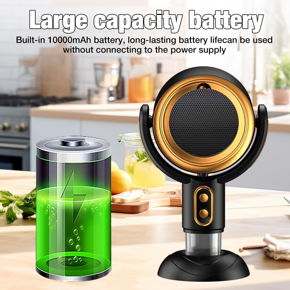 AetherVent | Portable Range Hood | Powerful Rechargeable Kitchen Exhaust Fan | Ideal for Any Space & Cooking Needs