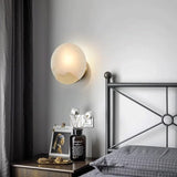 LED Marble Wall Light Fixture - Nordic Minimalist Design for Modern Home Decor & Ambient Lighting