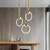 LED Pendant Light Fixture - Nordic Design with Simple Style - Ideal for Dining Room, Kitchen, and Living Room Lighting