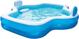Elegant Family Pool, 10ft with 2 Inflatable Seats and Backrests