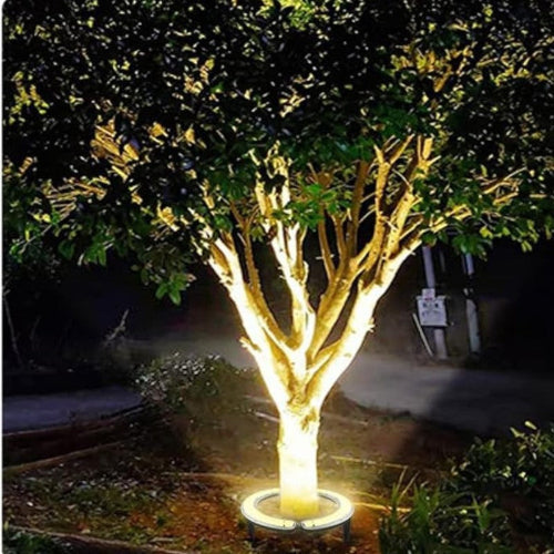 LED Outdoor Spotlight for Trees - Adjustable Waterproof Landscape Lighting for Garden, Yard, and Pathway Illumination