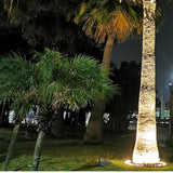 LED Outdoor Spotlight for Trees - Adjustable Waterproof Landscape Lighting for Garden, Yard, and Pathway Illumination