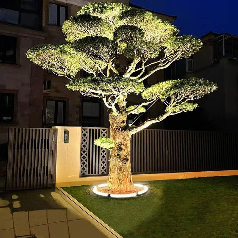 LED Outdoor Spotlight for Trees - Adjustable Waterproof Landscape Lighting for Garden, Yard, and Pathway Illumination