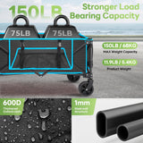 Heavy-Duty Portable Foldable Wagon Cart