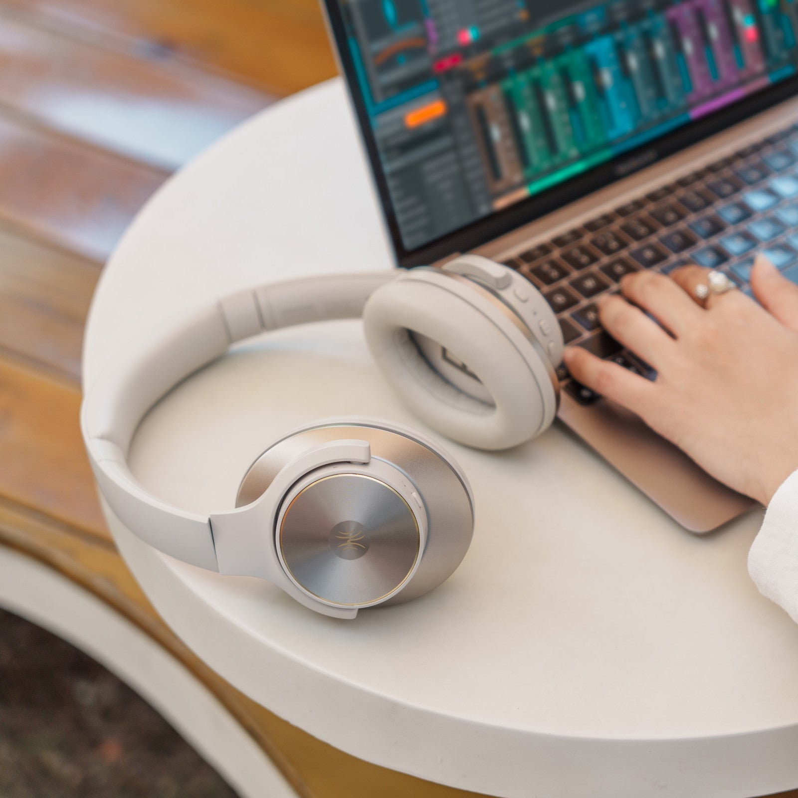 OneOdio A-Series Active Noise Cancelling Wireless Headphones – Over-Ear Comfort | Bluetooth 5.0 - Built-in Microphone, Type C Charging & Carry Case