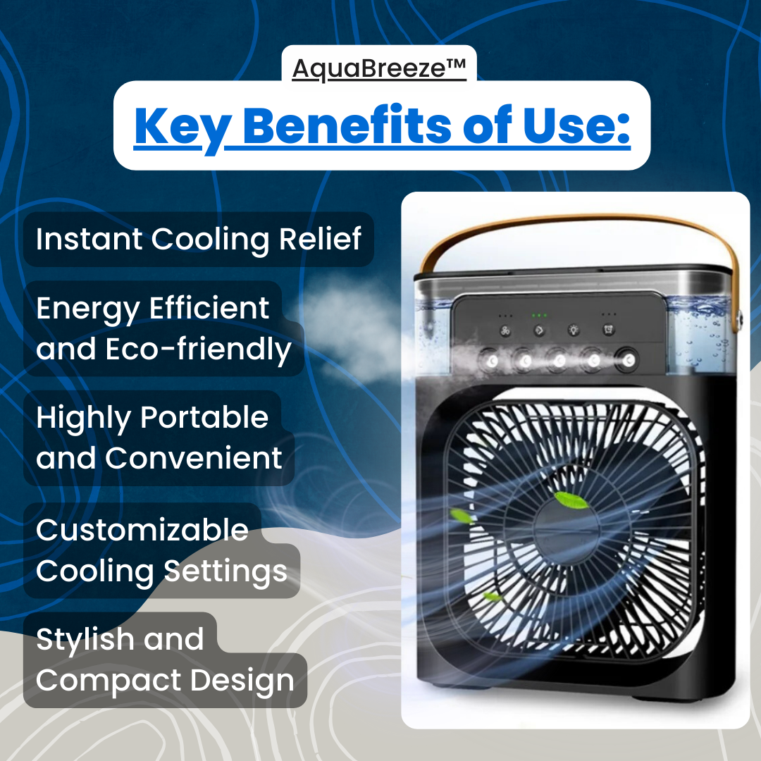 AquaBreeze Portable Air Cooler