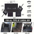 Dog Car Seat with Hard Bottom & Back Seat Extender for Travel | Car Seat Protection for Large Dogs
