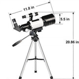Professional Astronomical Telescope with 150x Zoom – Perfect for Moon Watching