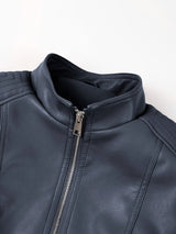 Women’s Casual Motorcycle Jacket – Simple & Versatile Everyday Outerwear