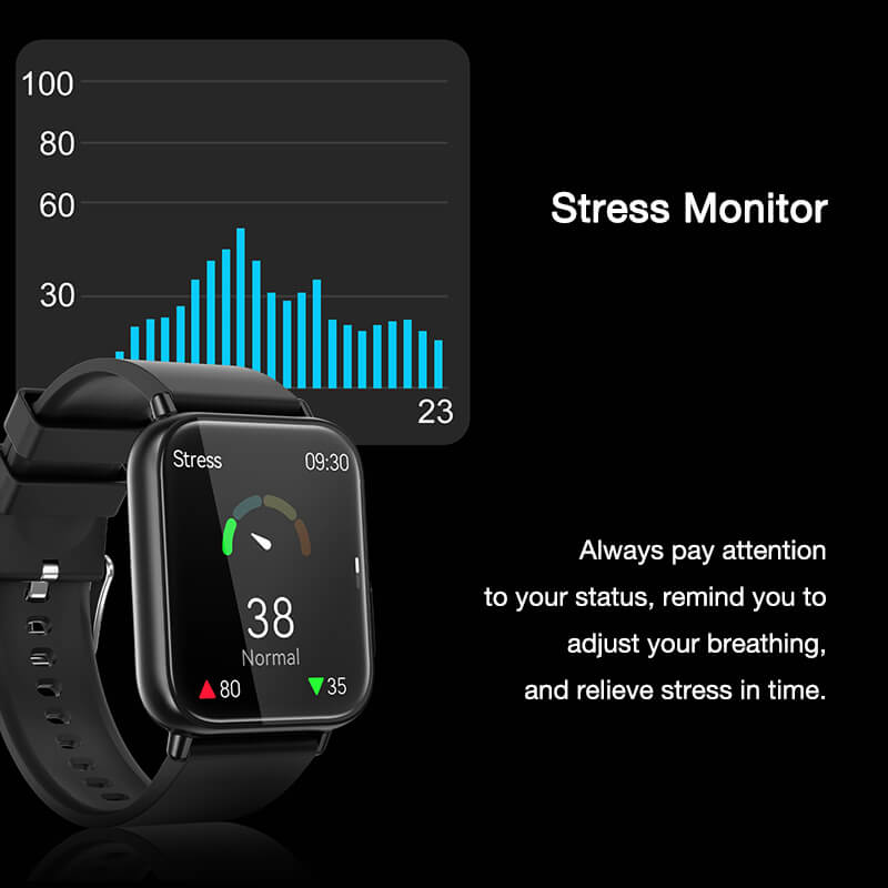Merchpublic Smart Watch New ECG Blood Sugar Heart Rate Blood Pressure Sleep Monitoring Weather News Sports