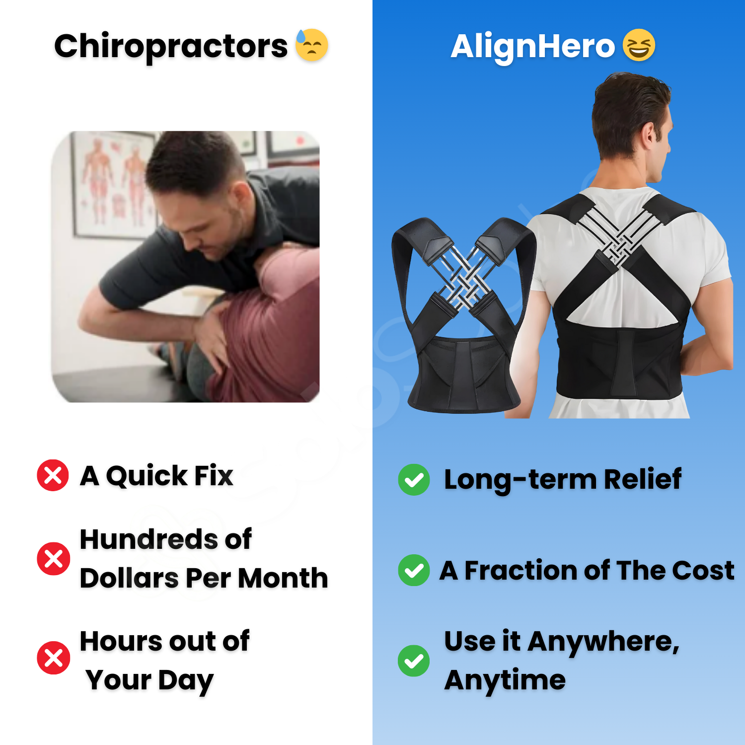 AlignHero Posture Corrector Belt