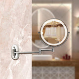Magnified Rechargeable LED Makeup Mirror | Adjustable Brightness, up to 10x Magnification & Portable for Flawless Makeup Application