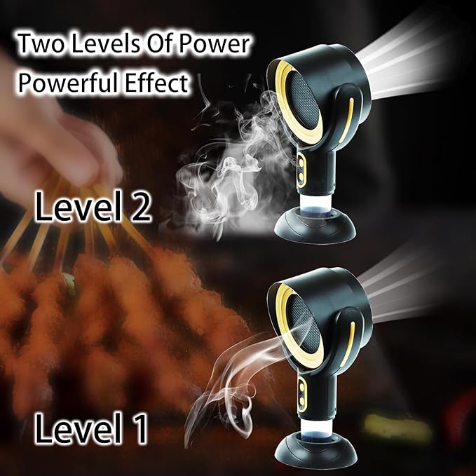 AetherVent | Portable Range Hood | Powerful Rechargeable Kitchen Exhaust Fan | Ideal for Any Space & Cooking Needs