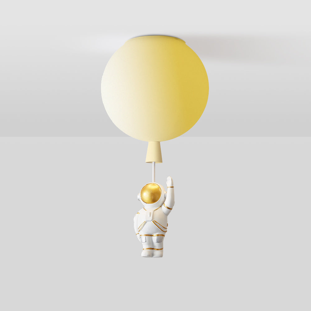 Fateh Modern Moon/Astronauts LED Ceiling Lamp of Acrylic