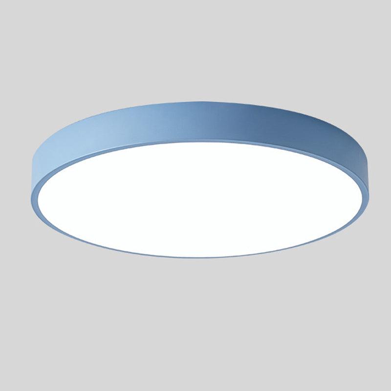Nordic Wooden Circular Ceiling Light Fixture for Macaroon Style Home Decor & Ambient Lighting