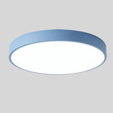 Scandinavian Circular LED Ceiling Light | Soft Illumination, Minimalist Design & Ideal for Bedrooms and Work Areas