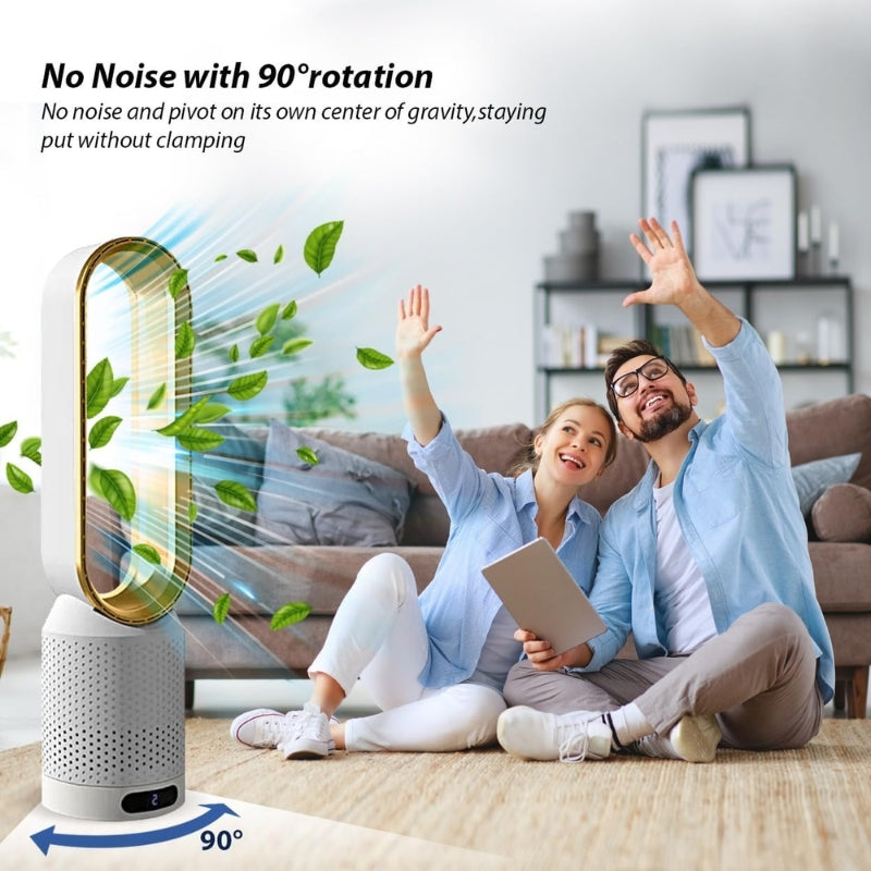 Bladeless Air Purifier Heater and Cooler | Energy-Efficient