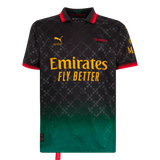 24/25 AC Milan x Off White Black Jersey