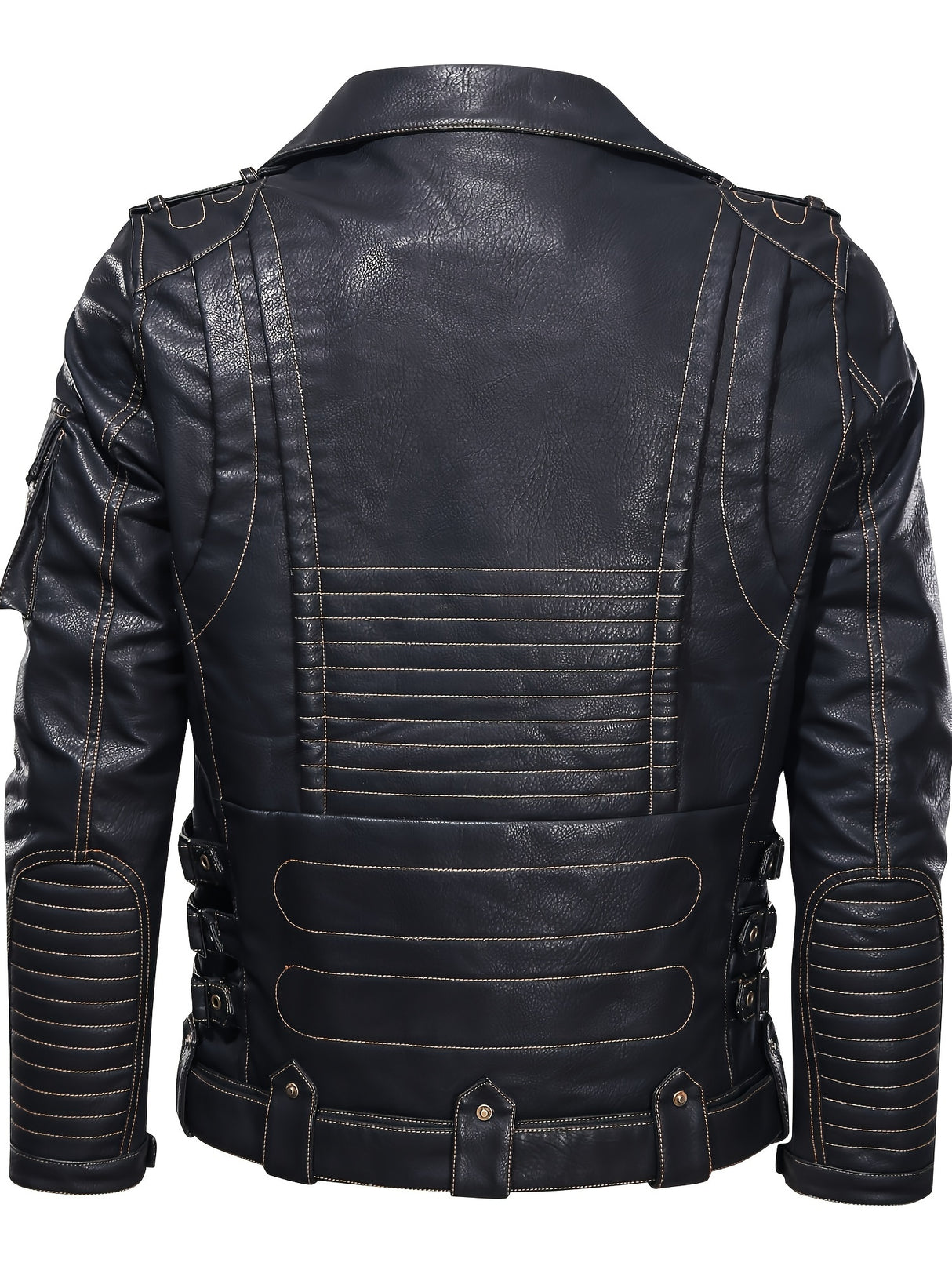 Men’s Multi-Color Biker Jacket – Stylish Motorcycle Outerwear