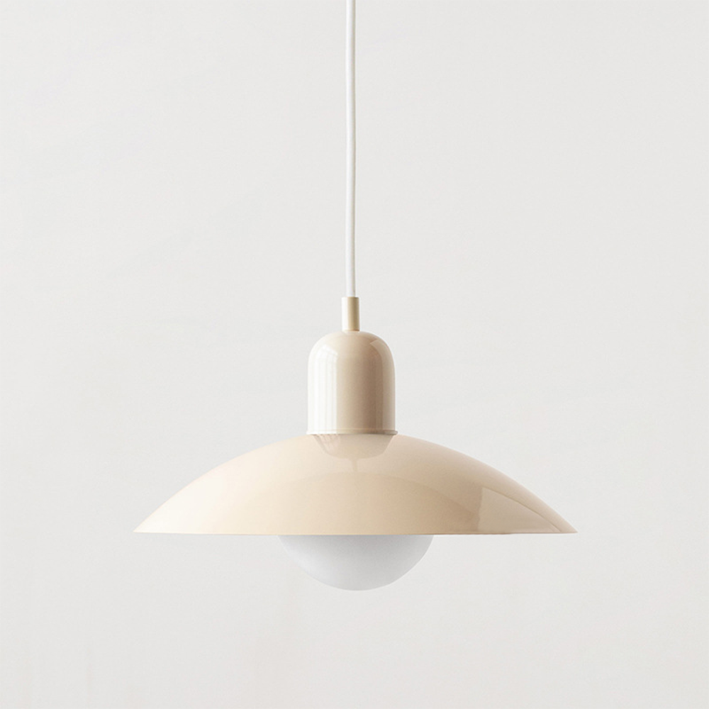 LED Bauhaus Pendant Light Fixture - Colorful Macaron Design for Kitchen, Dining Room & Modern Interiors