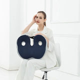 Adjustable Memory Foam Seat Cushion for Sit Bone Relief | Ergonomic Design for Office Chair and Car Use