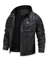 Men’s Vintage Pilot Jacket – Retro Motorcycle Style, Lightweight Casual Outerwear