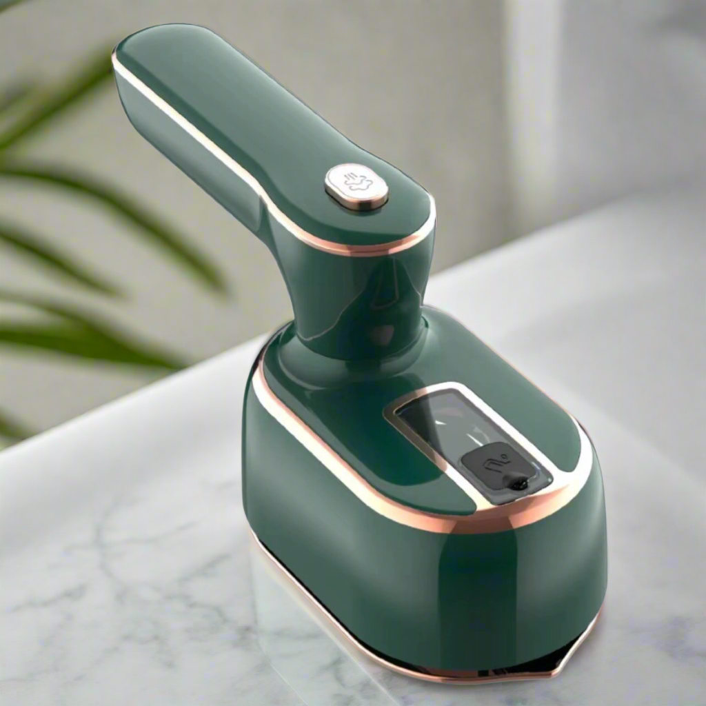 WrinkleAway™ | Compact Steam Iron for Travel | Portable Wrinkle Remover for Clothes & Garments