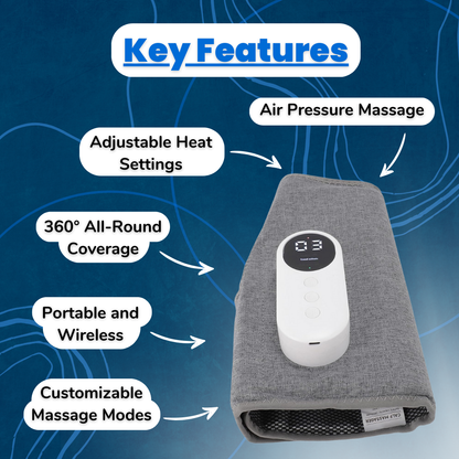 ComfortPulse 3-in-1 Leg Massager