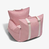 Dog Car Seat Bed with Harness | Waterproof Travel Dog Car Seat Bed