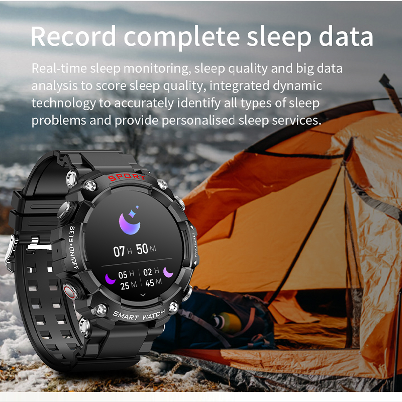 TrailBlazer Sport Pro Smartwatch w/ Earbuds