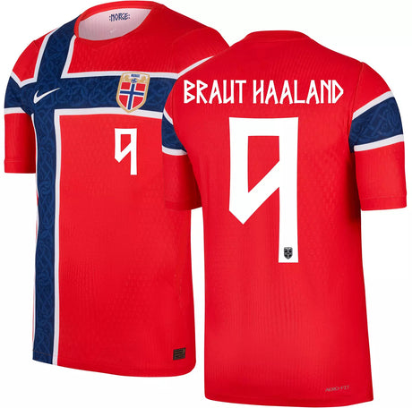 Norway Erling Haaland #9 2026 Home Jersey