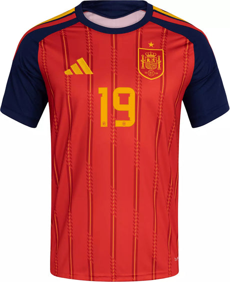Spain Lamine Yamal #19 2026 Home Jersey