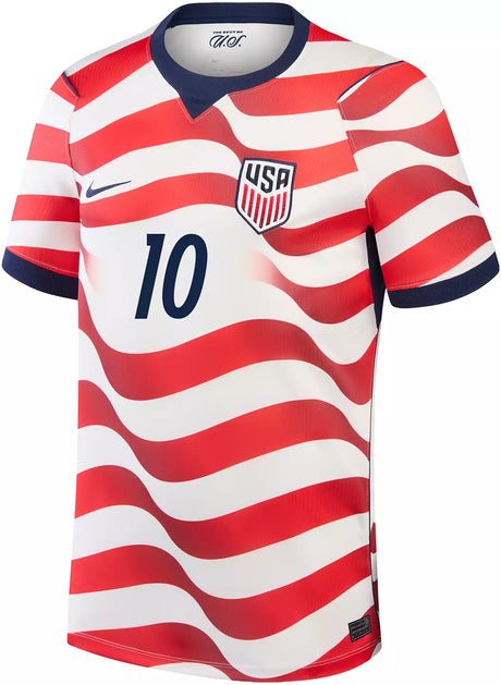 USMNT Christian Pulisic #10 2026 Home Jersey