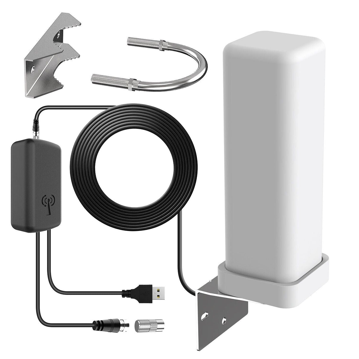 Merchpublic - 2024 Edition 360° Antenna - 460 Mile Range