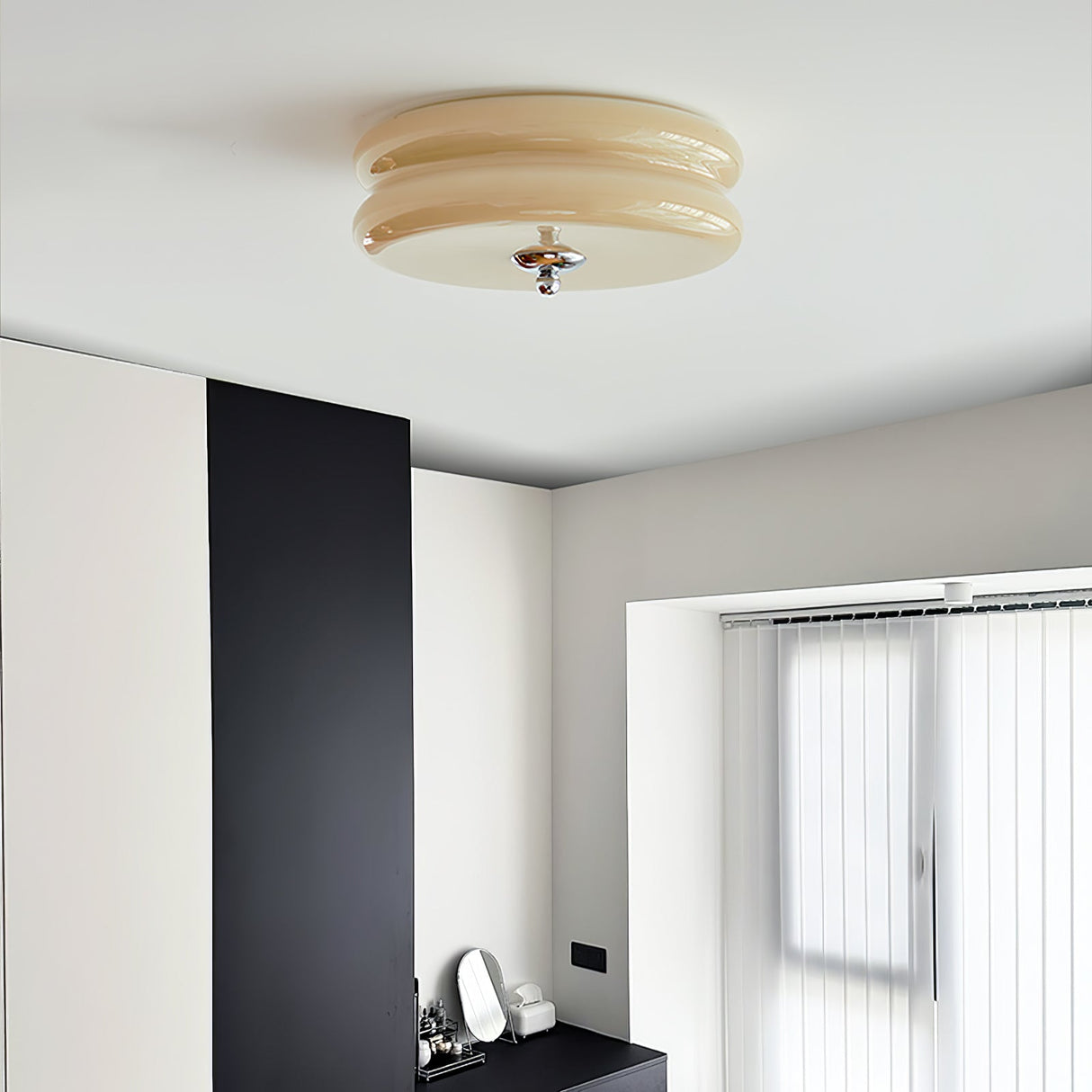 LED Art Deco Vintage Ceiling Light Fixture - Antique Style for Living Room & Dining Room Lighting