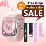 Father's Day Gift - Fitvii® Upgrade GT5 PRO MAX Health Smartwatch With SOS+BP+BG+HR+ECG+TEMP+SPO2+Calls Fitness Tracker