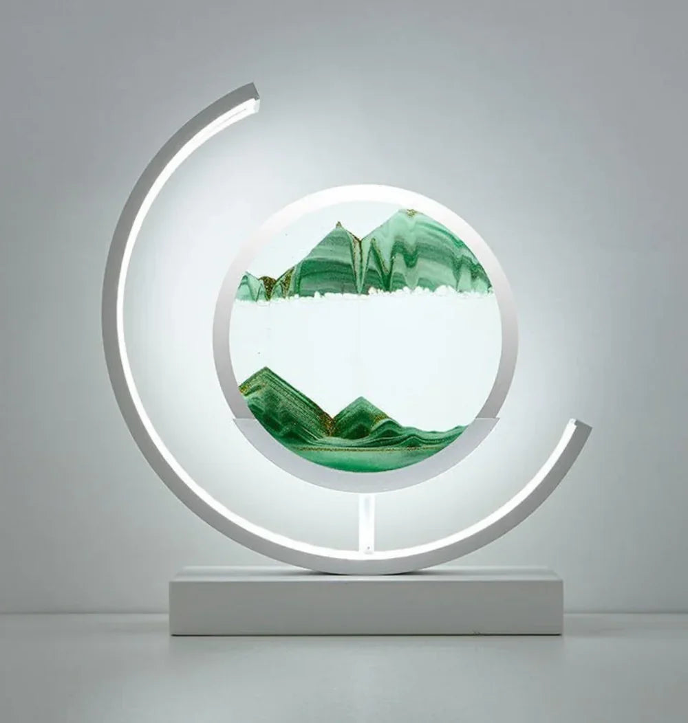 Balance Sand Art Lamp | Best Lava Lamps-Inspired Space Lamp, Cool LED Night Light for Relaxing Bedroom & Living Room Decor