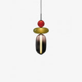 Glass Pendant Light Fixture with Candied Finish for Kitchen Island & Dining Room Lighting