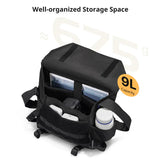 Camera Courier Bag - 9L Compact Photography Courier for DSLR & Mirrorless Cameras