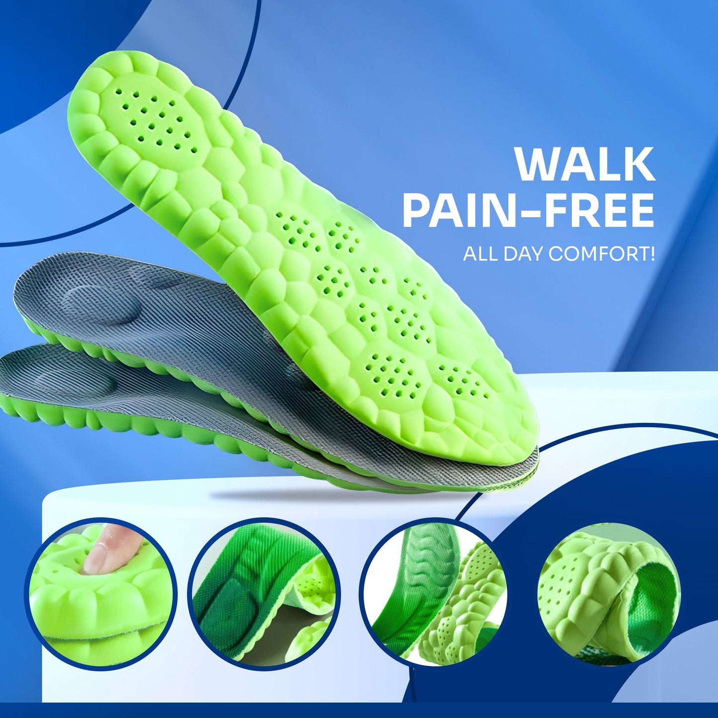 CloudStride - Insoles Orthopedic + 3 FREE Gifts Today