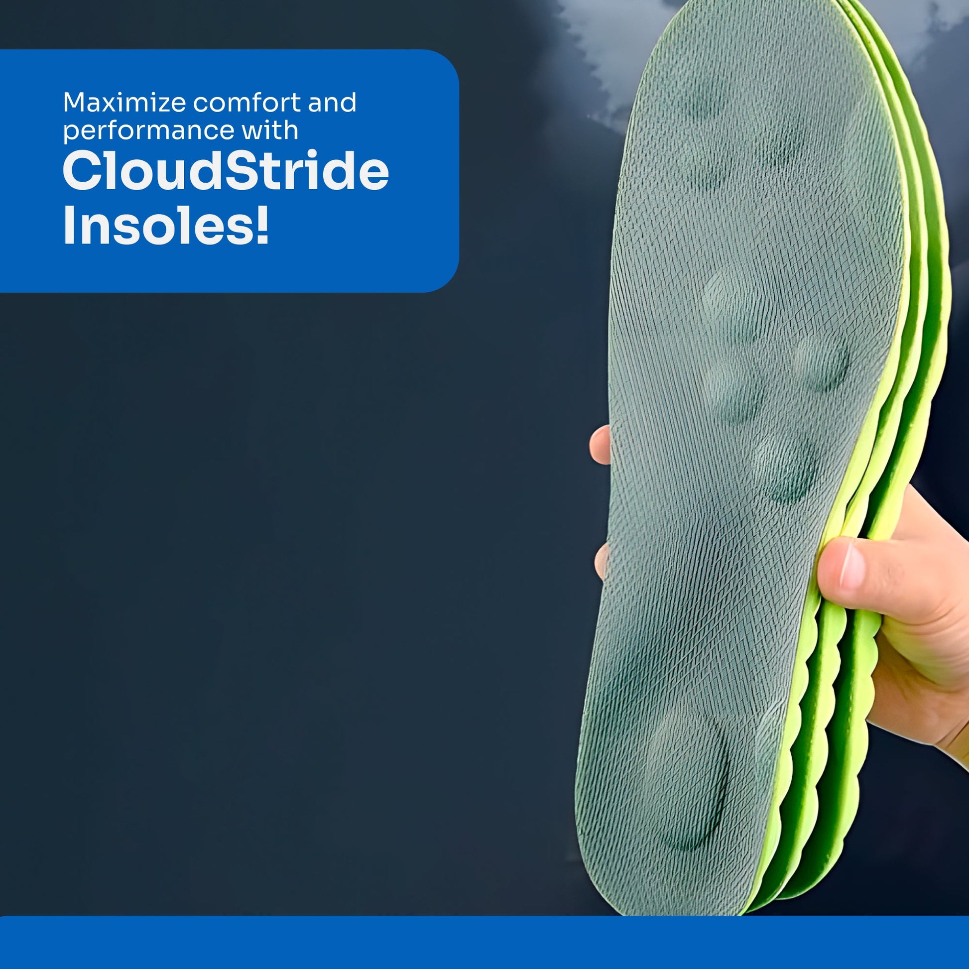 CloudStride - Insoles Orthopedic + 3 FREE Gifts Today