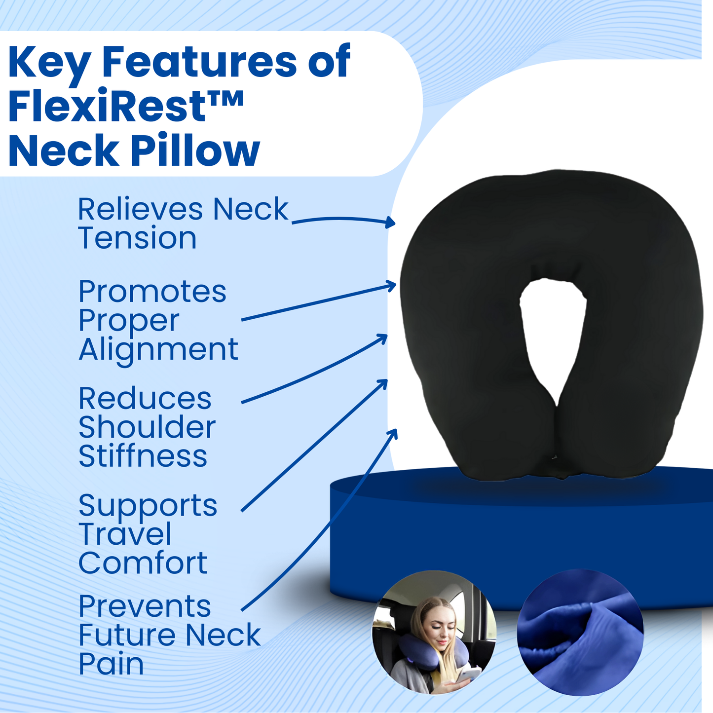 FlexiRest Neck Pillow