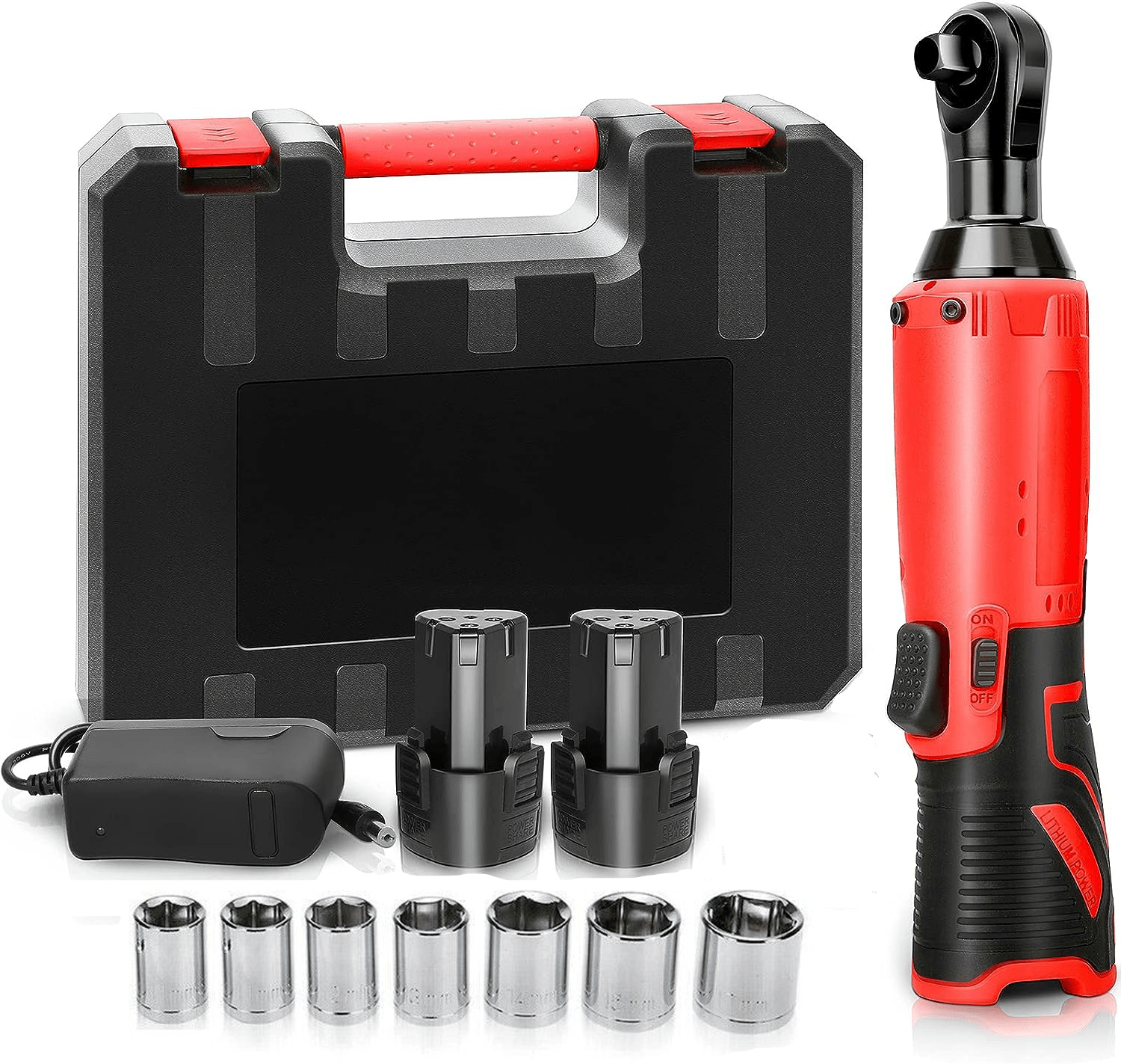 Cordless Ratchet - #2024 Upgraded Power Ratchet [2 Battery Pack Free]
