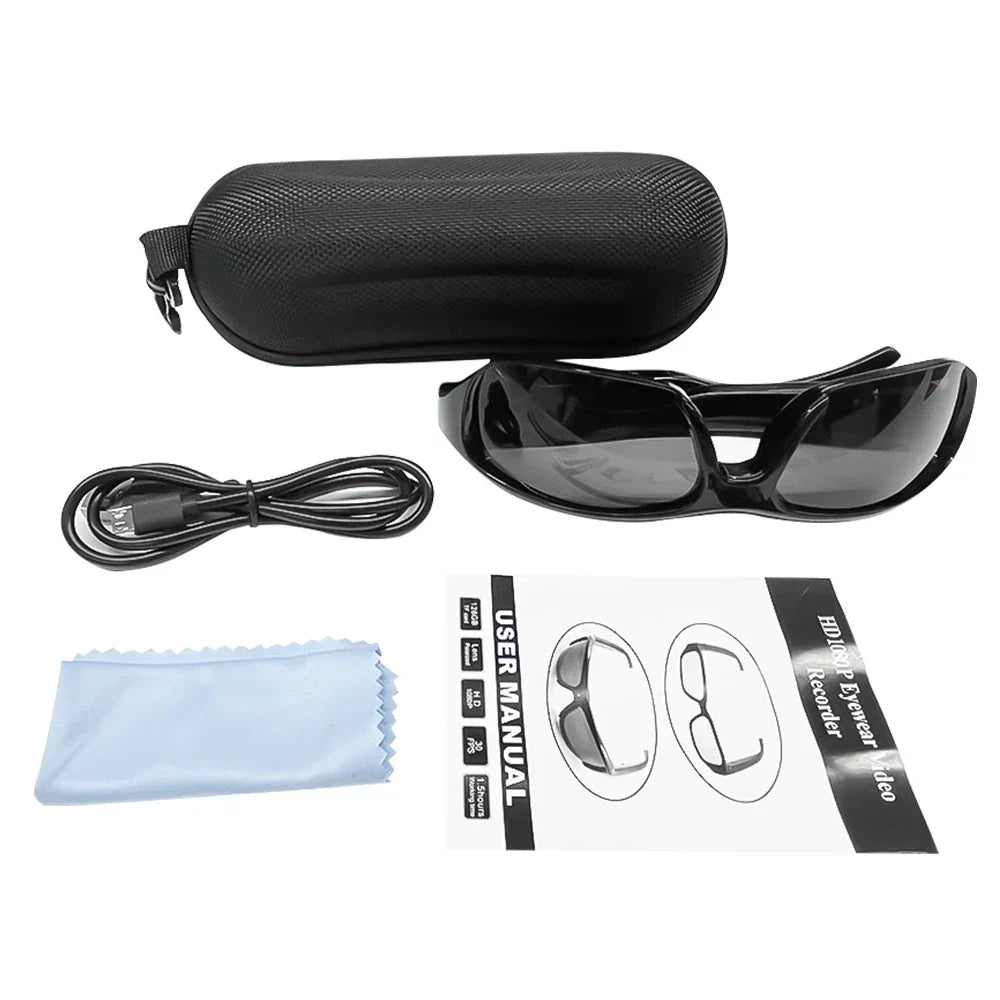 Visionara™ | 1080P Smart Glasses with HD Video Recording | Wearable Camera for Outdoor Adventures & Everyday Use