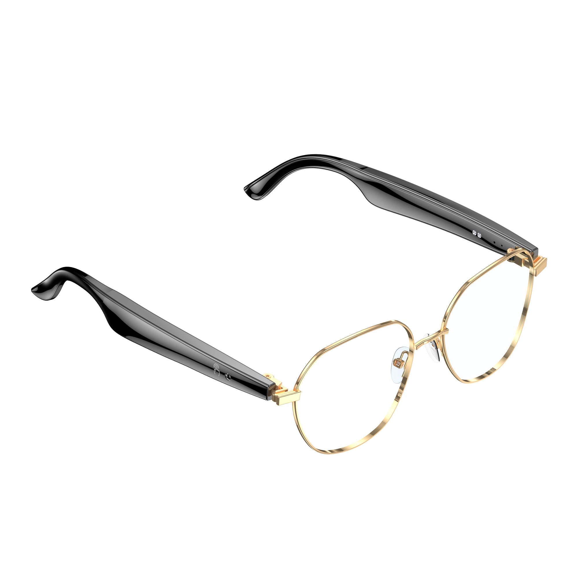 KW02 AI Bluetooth 6.0 Audio Call Business Smart Glasses, 163 Language Translation | AI Intelligent Voice and Video Real-time Translation | AI Dialogue Access ChatGPT4.0 | Voice Notes | Photo Translation, 25g Ultra-light and Long Battery Life