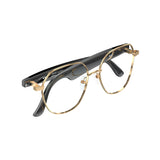 KW02 AI Bluetooth 6.0 Audio Call Business Smart Glasses, 163 Language Translation | AI Intelligent Voice and Video Real-time Translation | AI Dialogue Access ChatGPT4.0 | Voice Notes | Photo Translation, 25g Ultra-light and Long Battery Life