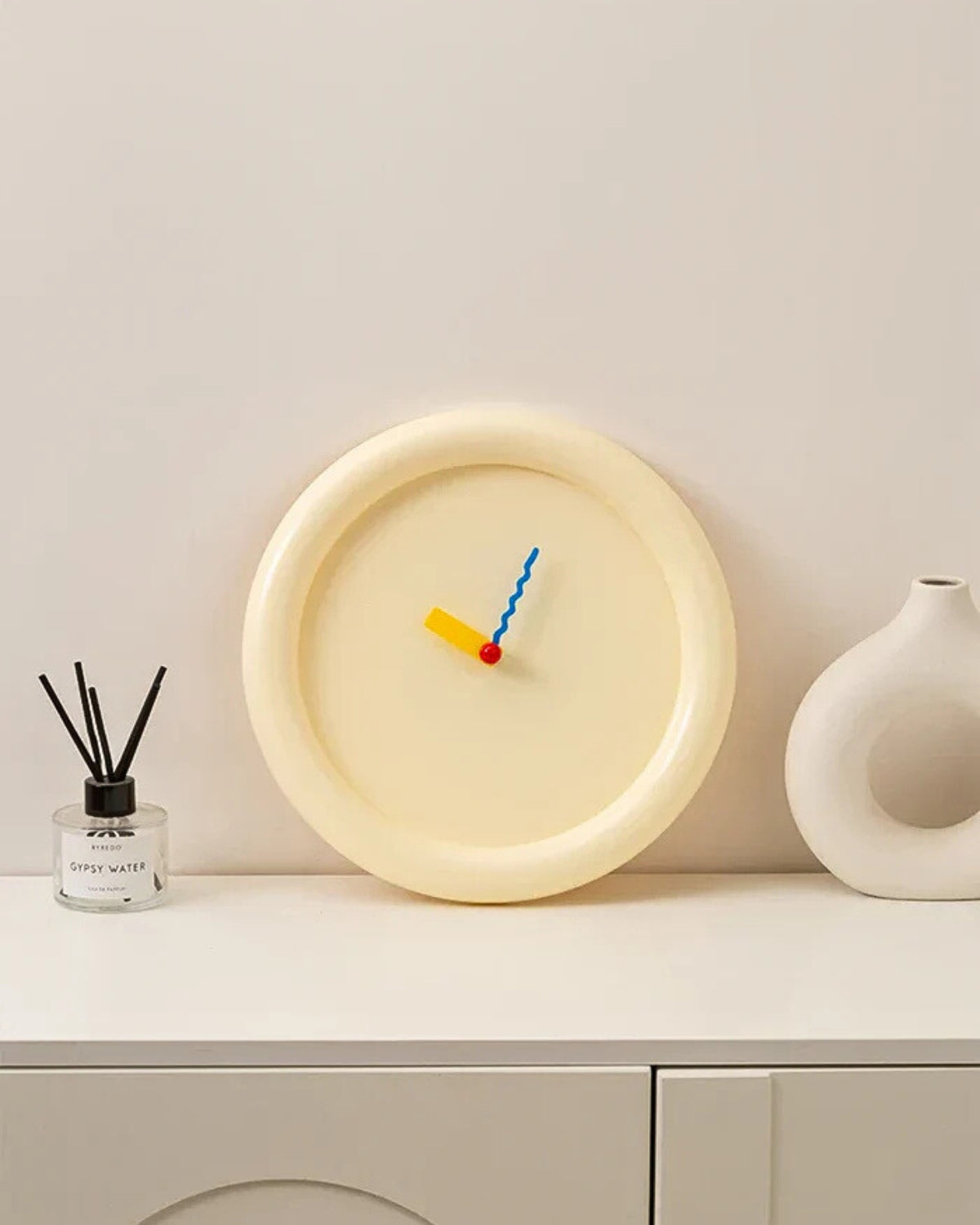 Luxury French Wall Clock - Vintage Design with Roman Numerals for Home Decor & Office Use