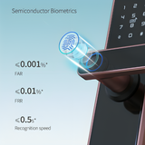 MysticGuard™ | Keyless Smart Door Lock with Biometric Access | Secure Entry for Home & Office