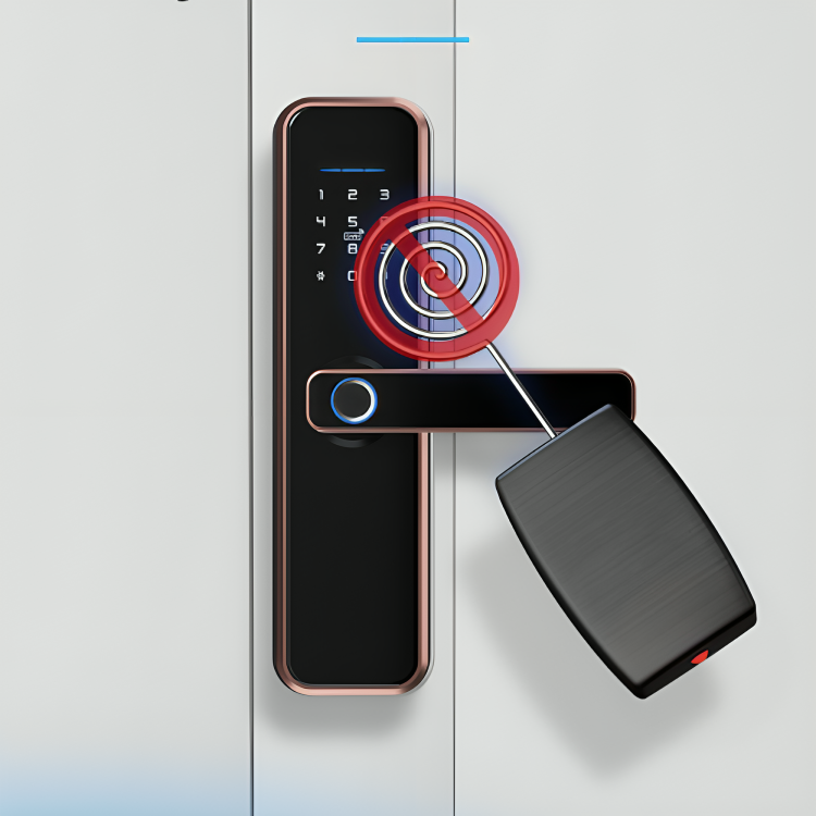 MysticGuard™ | Keyless Smart Door Lock with Biometric Access | Secure Entry for Home & Office
