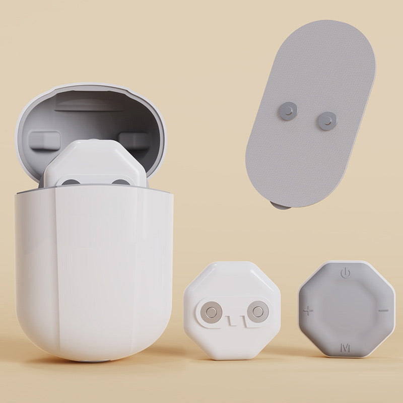 Cordless TENS Massage Patch – Portable Pain Relief & Muscle Stimulation Tensiffy with Rechargeable Electric Pulse Technology